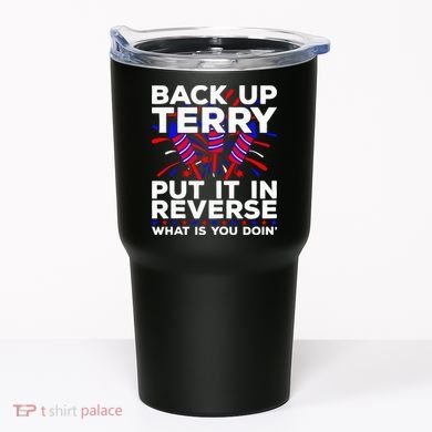 Back it Up Terry Put It In Reverse July 4th Fireworks Terry Tumbler