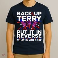 Back it Up Terry Put It In Reverse July 4th Fireworks Terry T-Shirt thumb 3