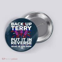 Back it Up Terry Put It In Reverse July 4th Fireworks Terry Button thumb 0