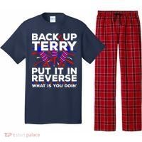 Back it Up Terry Put It In Reverse July 4th Fireworks Terry Pajama Set thumb 0