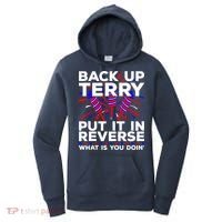 Back it Up Terry Put It In Reverse July 4th Fireworks Terry Women's Hoodie thumb 0