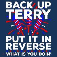 Back it Up Terry Put It In Reverse July 4th Fireworks Terry Women's Hoodie thumb 2