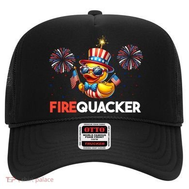 4th Of July Cute Duck Firequacker Patriotic Funny Hat