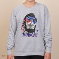 4th Of July Bald Eagle Mullet Murica Usa Usa Merica Women's Sweatshirt thumb 0