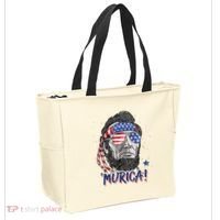 4th Of July Bald Eagle Mullet Murica Usa Usa Merica Tote Bag thumb 2