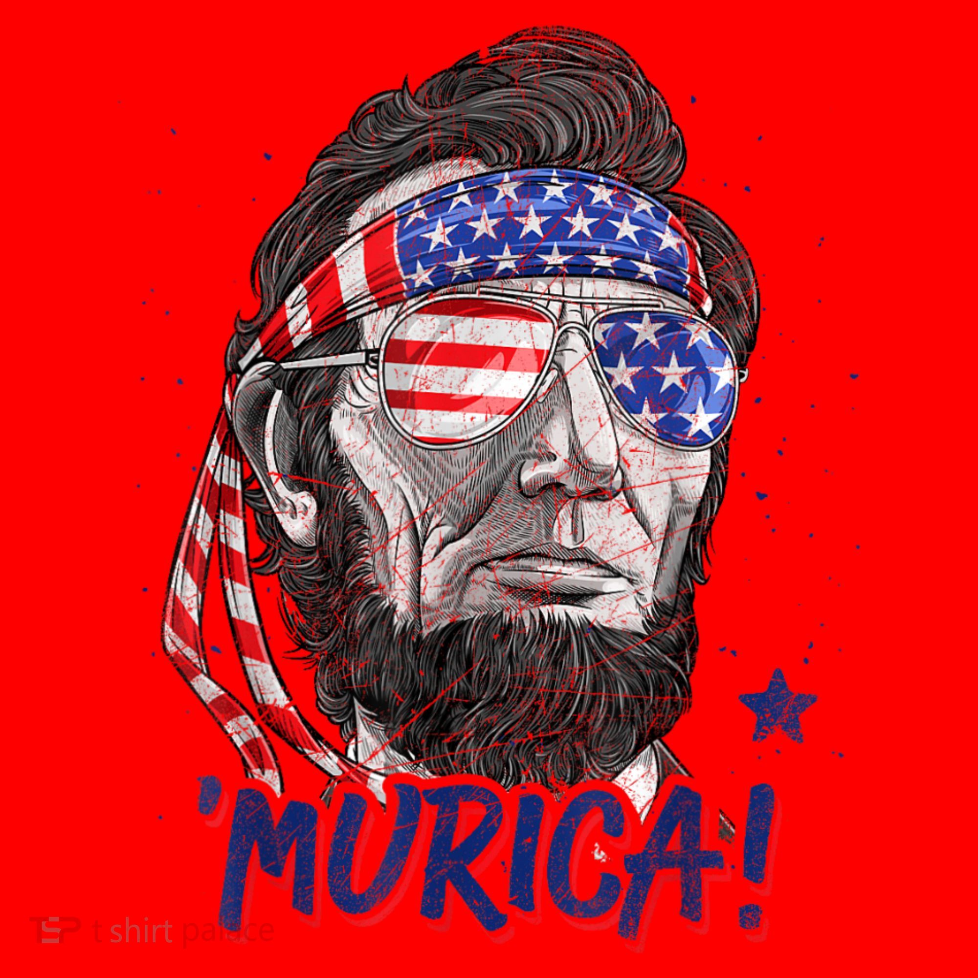 4th Of July Bald Eagle Mullet Murica Usa Usa Merica Santa Hat