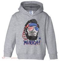 4th Of July Bald Eagle Mullet Murica Usa Usa Merica Toddler Hoodie thumb 0