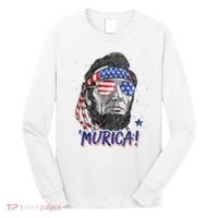 4th Of July Bald Eagle Mullet Murica Usa Usa Merica Long Sleeve Shirt thumb 0