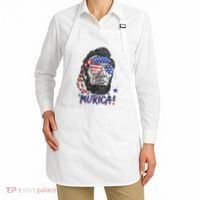 4th Of July Bald Eagle Mullet Murica Usa Usa Merica Apron thumb 2