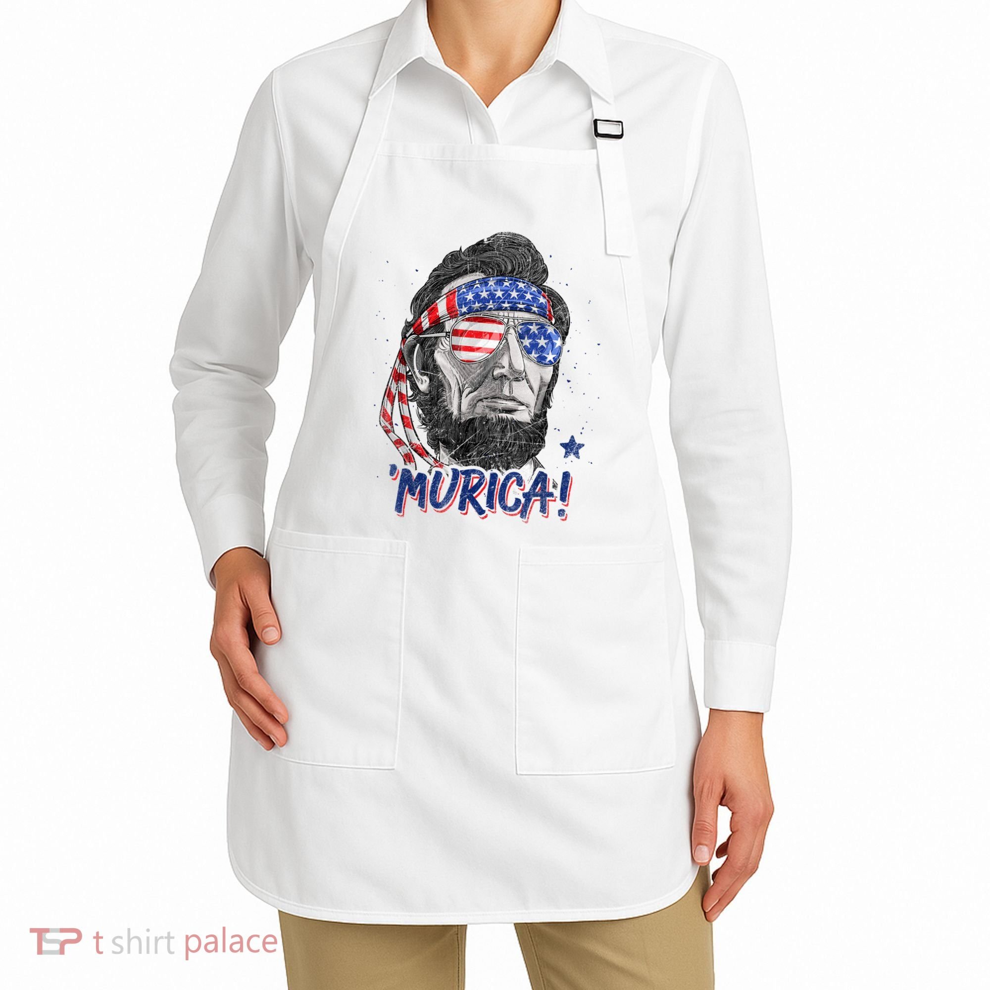 4th Of July Bald Eagle Mullet Murica Usa Usa Merica Apron