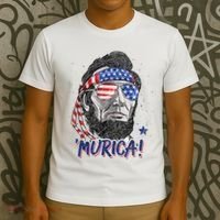 4th Of July Bald Eagle Mullet Murica Usa Usa Merica T-Shirt thumb 3