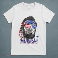 4th Of July Bald Eagle Mullet Murica Usa Usa Merica T-Shirt thumb 5