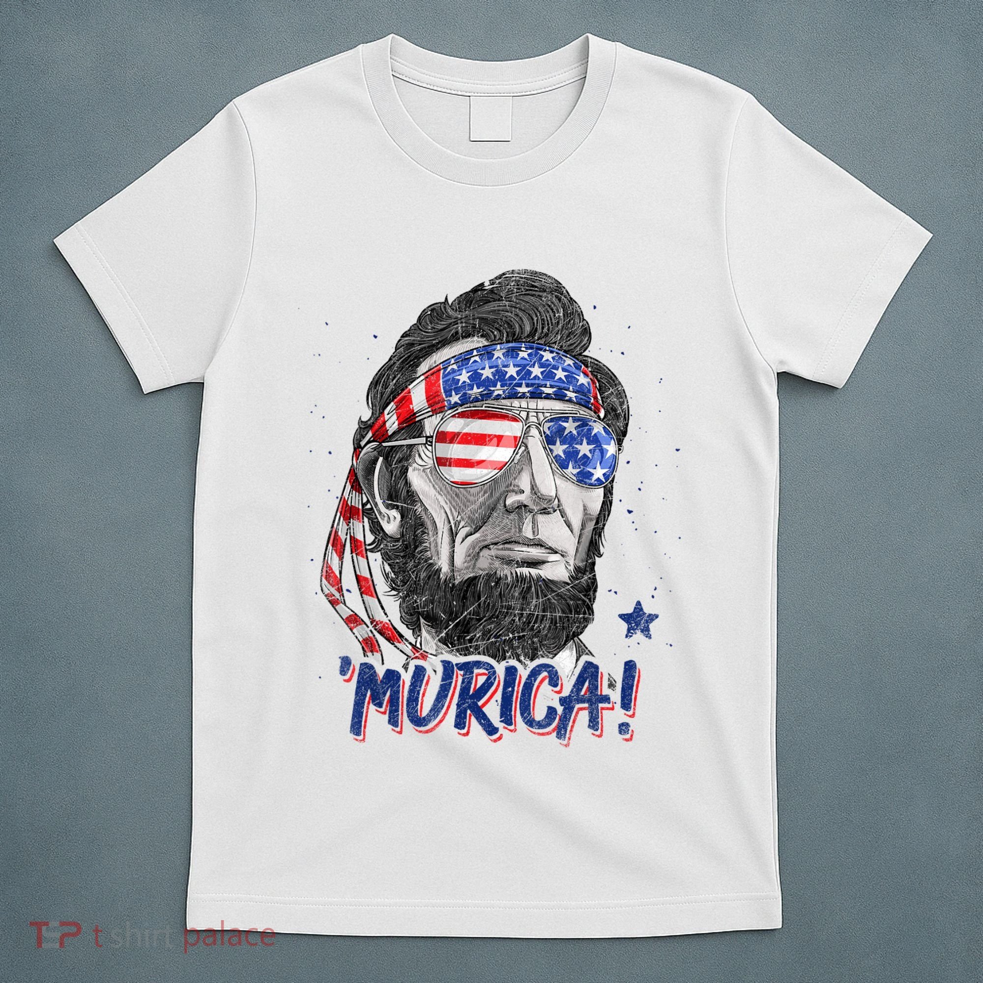 4th Of July Bald Eagle Mullet Murica Usa Usa Merica T-Shirt