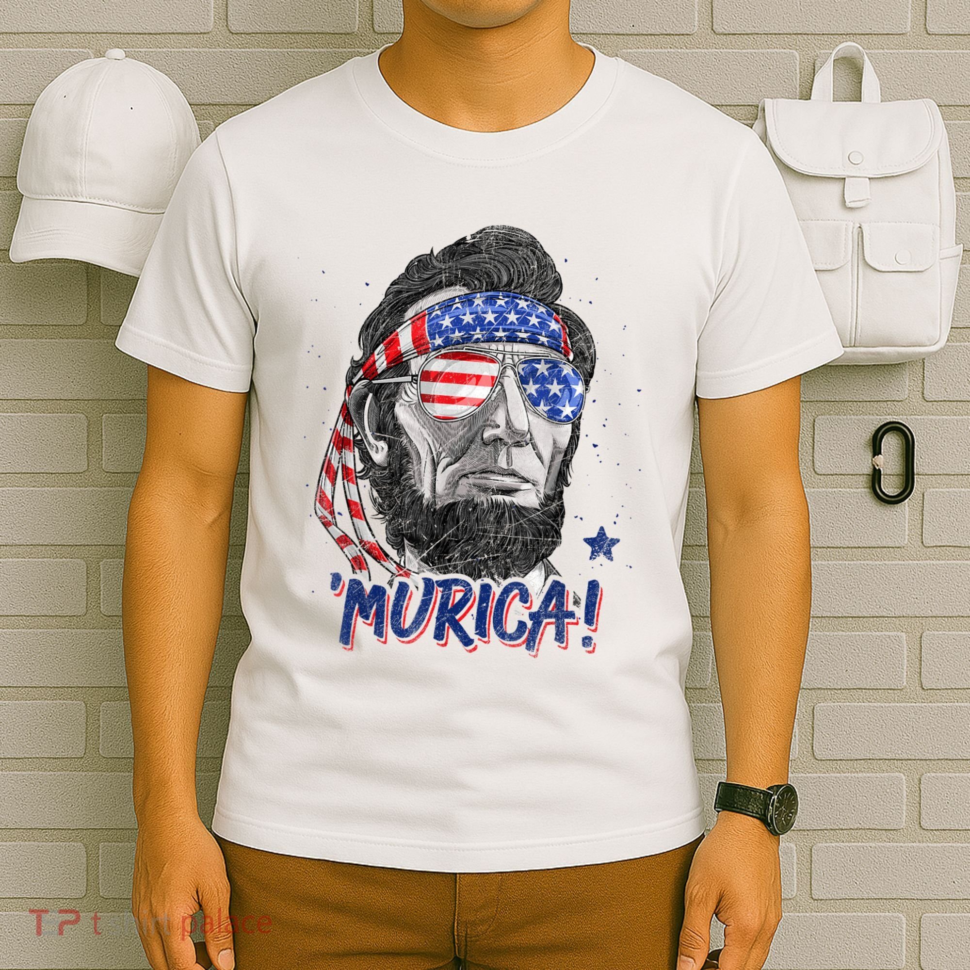4th Of July Bald Eagle Mullet Murica Usa Usa Merica T-Shirt