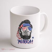 4th Of July Bald Eagle Mullet Murica Usa Usa Merica Coffee Mug thumb 1