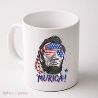 4th Of July Bald Eagle Mullet Murica Usa Usa Merica Coffee Mug thumb 0
