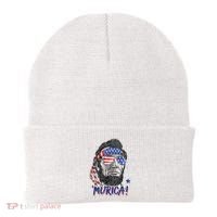 4th Of July Bald Eagle Mullet Murica Usa Usa Merica Beanie thumb 0