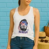 4th Of July Bald Eagle Mullet Murica Usa Usa Merica Women's Tank Top thumb 2