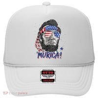 4th Of July Bald Eagle Mullet Murica Usa Usa Merica Hat thumb 0