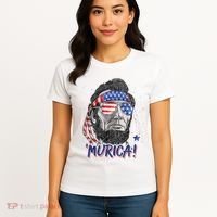 4th Of July Bald Eagle Mullet Murica Usa Usa Merica Women's T-Shirt thumb 4