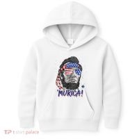 4th Of July Bald Eagle Mullet Murica Usa Usa Merica Kids Hoodie thumb 0