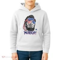 4th Of July Bald Eagle Mullet Murica Usa Usa Merica Kids Hoodie thumb 4