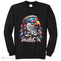 4th Of July Bald Eagle Mullet Murica Usa Usa Merica Sweatshirt thumb 0