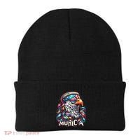 4th Of July Bald Eagle Mullet Murica Usa Usa Merica Beanie thumb 0