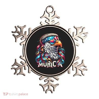 4th Of July Bald Eagle Mullet Murica Usa Usa Merica Ornament