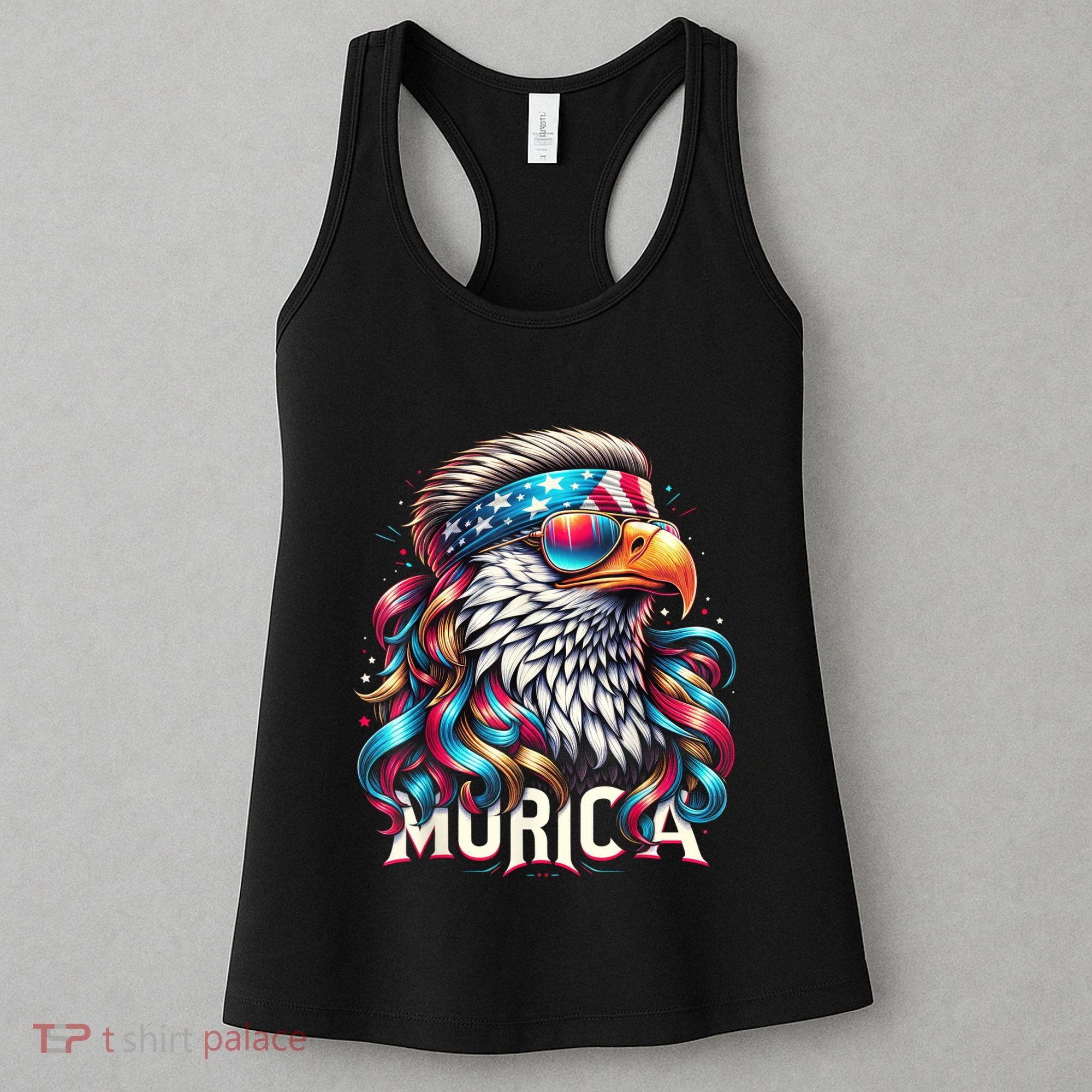4th Of July Bald Eagle Mullet Murica Usa Usa Merica Women's Tank Top