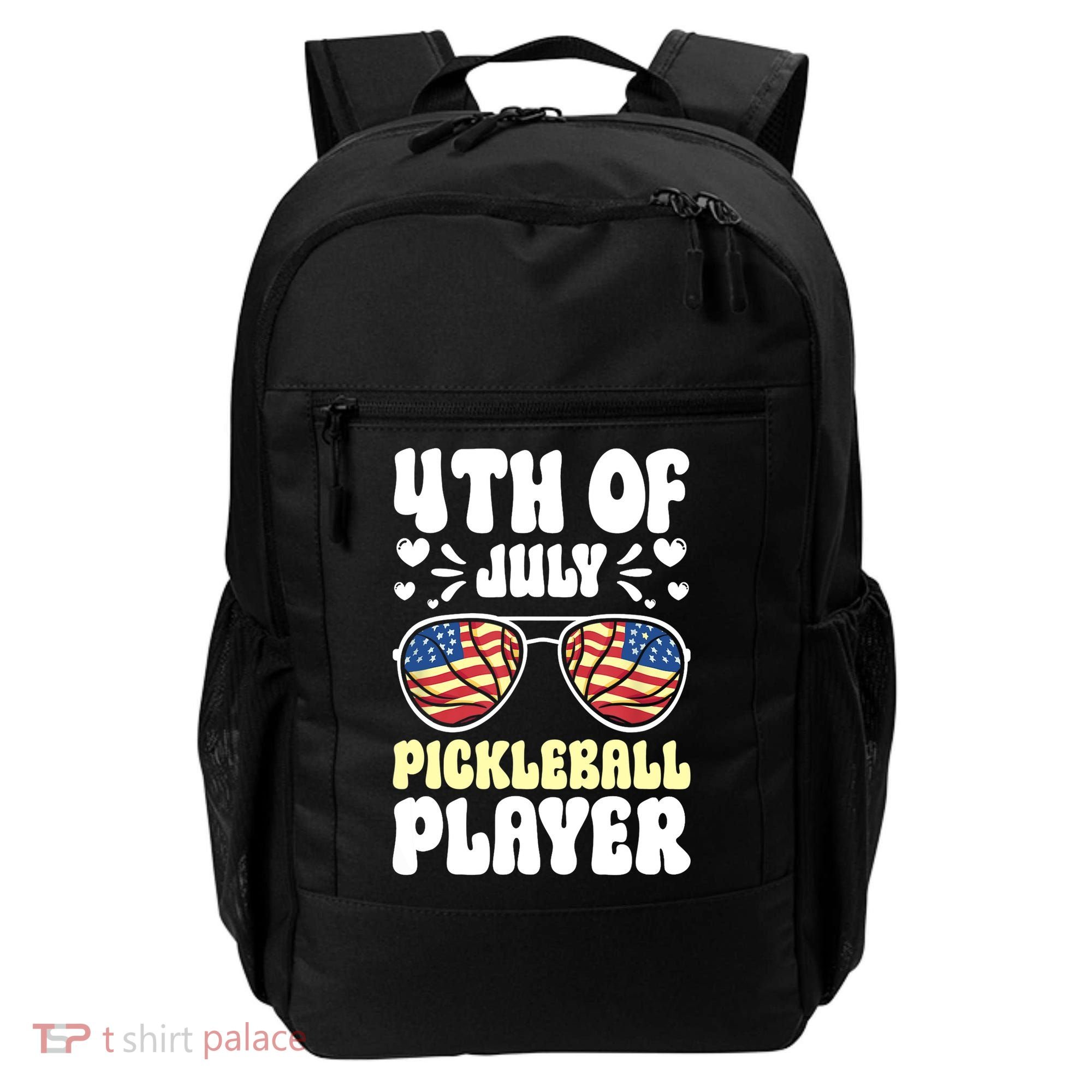 4th Of July Pickleball Player Backpack