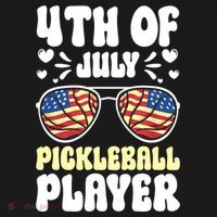 4th Of July Pickleball Player Backpack thumb 2