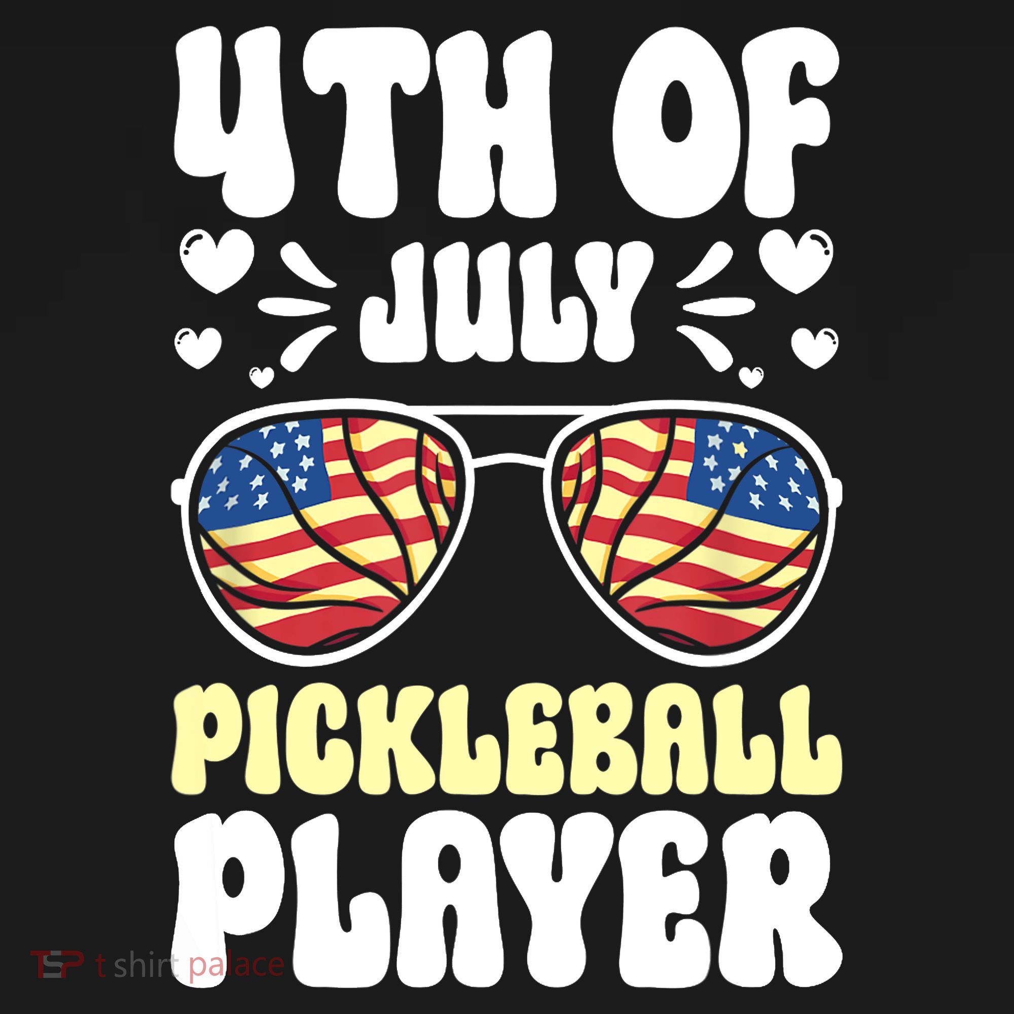 4th Of July Pickleball Player Backpack