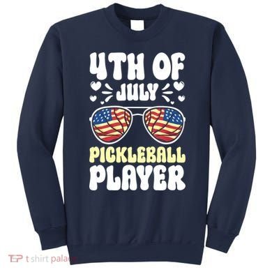 4th Of July Pickleball Player Sweatshirt