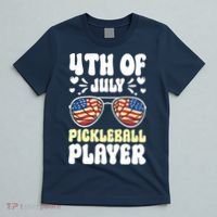 4th Of July Pickleball Player T-Shirt thumb 5