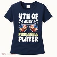 4th Of July Pickleball Player Women's T-Shirt thumb 0