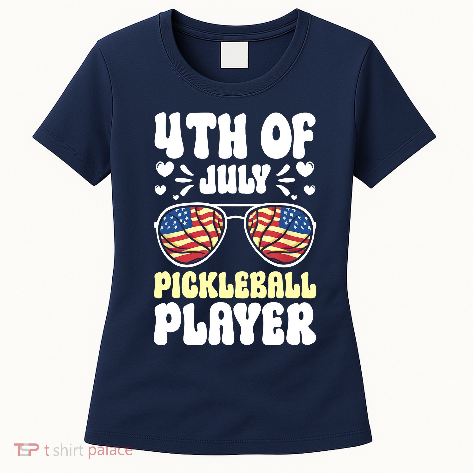4th Of July Pickleball Player Women's T-Shirt