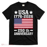 4th Of July America Flag Patriotic 250th Anniversary USA T-Shirt thumb 0