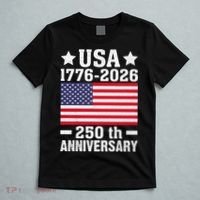 4th Of July America Flag Patriotic 250th Anniversary USA T-Shirt thumb 5