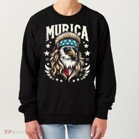 4th Of July Bald Eagle Mullet Murica Usa Usa Merica Women's Sweatshirt thumb 0