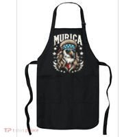 4th Of July Bald Eagle Mullet Murica Usa Usa Merica Apron thumb 0