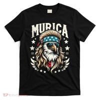 4th Of July Bald Eagle Mullet Murica Usa Usa Merica T-Shirt thumb 0