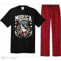 4th Of July Bald Eagle Mullet Murica Usa Usa Merica Pajama Set thumb 0