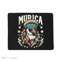 4th Of July Bald Eagle Mullet Murica Usa Usa Merica Mousepad thumb 0
