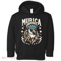 4th Of July Bald Eagle Mullet Murica Usa Usa Merica Toddler Hoodie thumb 0
