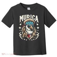 4th Of July Bald Eagle Mullet Murica Usa Usa Merica Toddler T-Shirt thumb 0