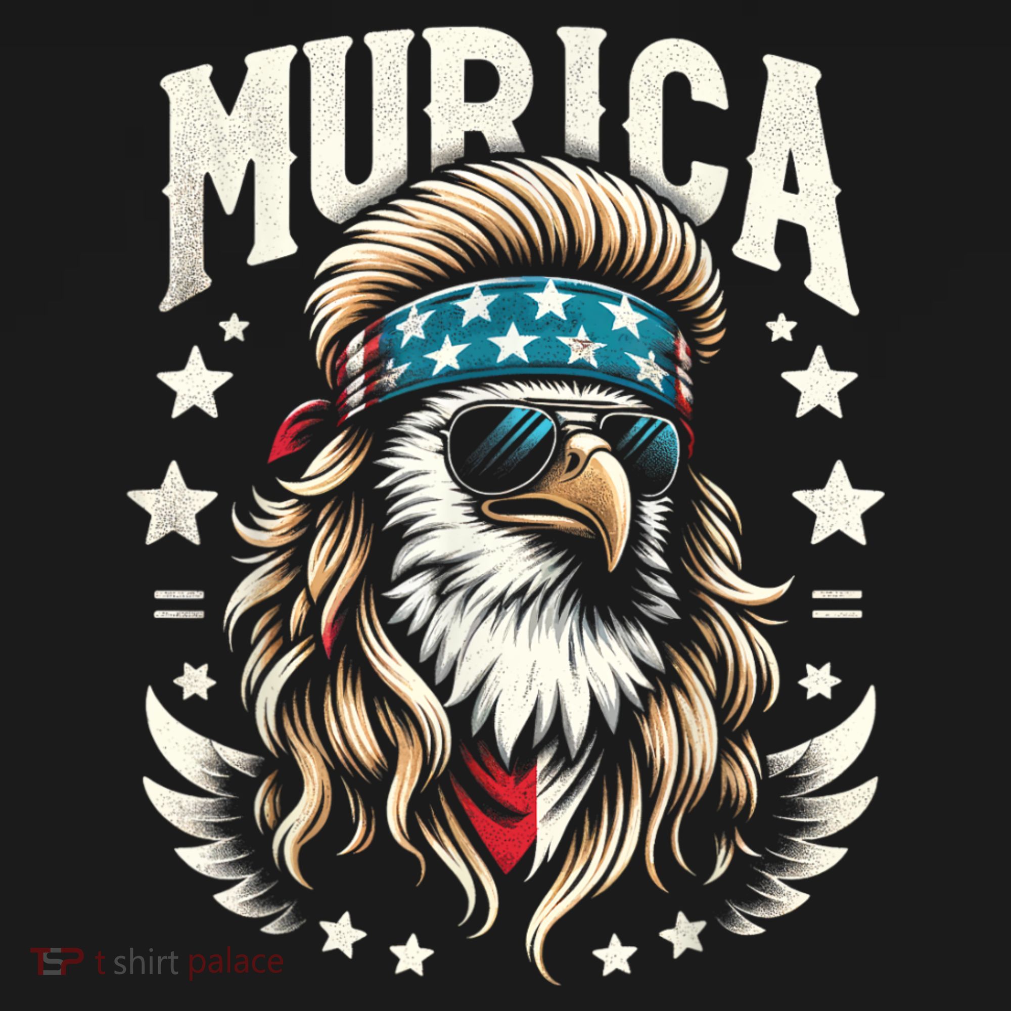 4th Of July Bald Eagle Mullet Murica Usa Usa Merica Kids Sweatshirt