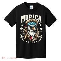 4th Of July Bald Eagle Mullet Murica Usa Usa Merica Kids T-Shirt thumb 0