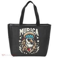 4th Of July Bald Eagle Mullet Murica Usa Usa Merica Tote Bag thumb 0