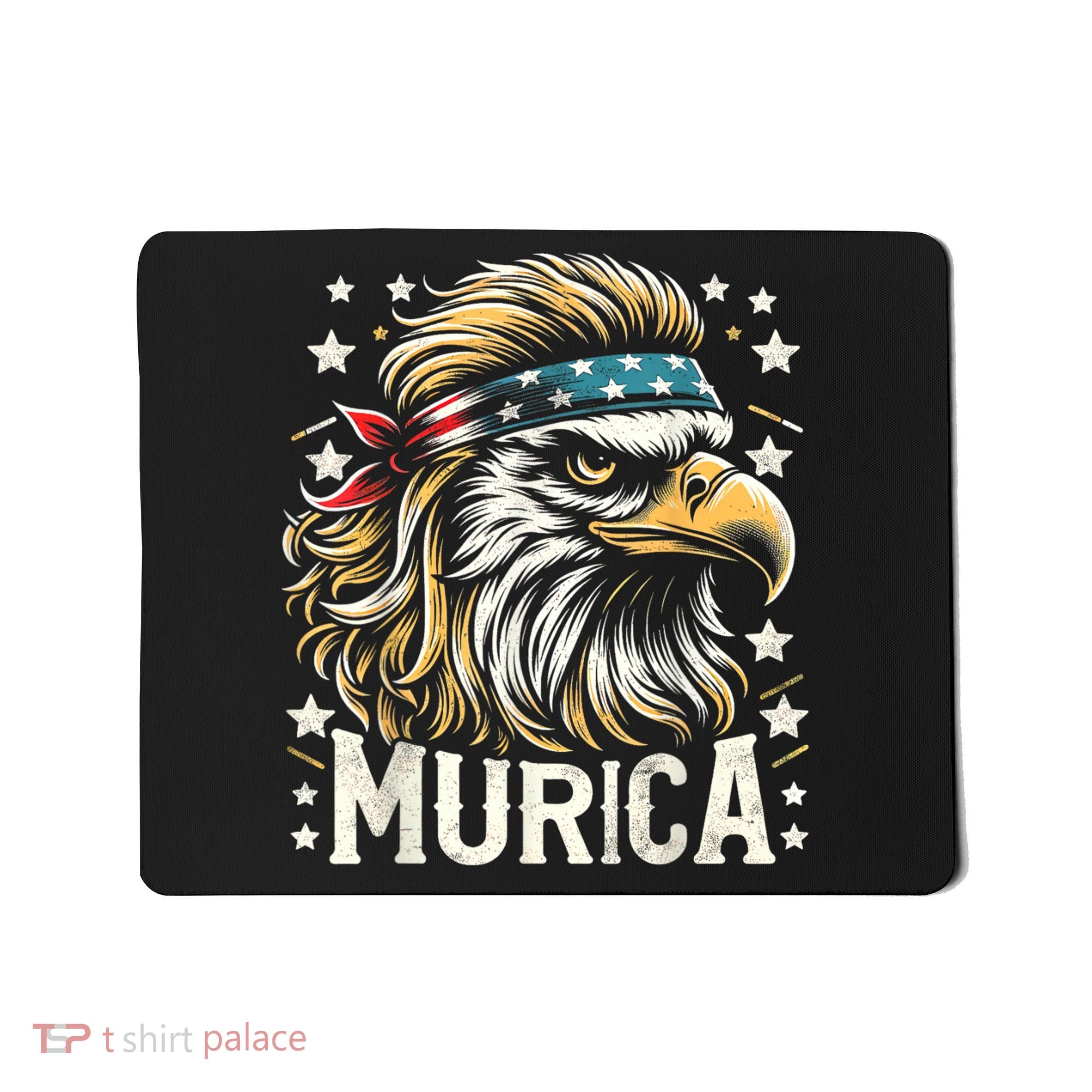 4th Of July Bald Eagle Mullet Murica Usa Usa Merica Mousepad